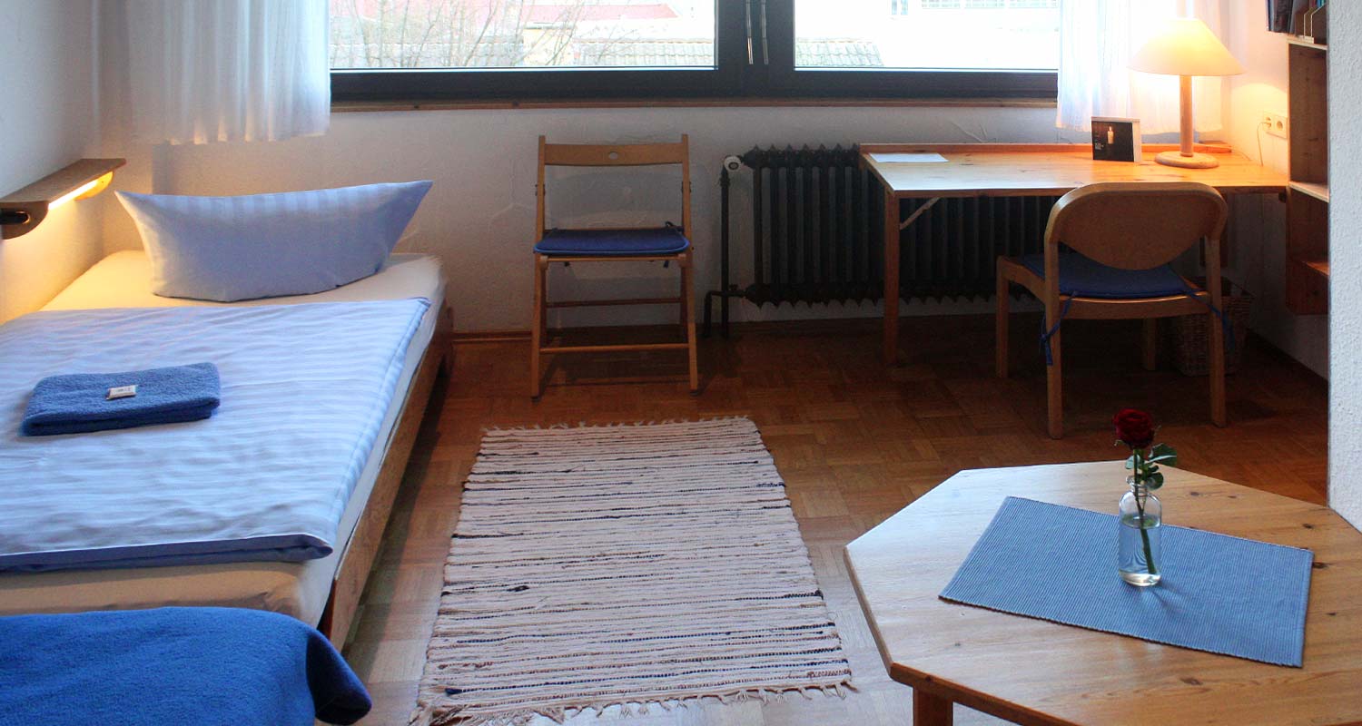 OJC-Begegnen: Zweibettzimmer im Tannenhof in Reichelsheim